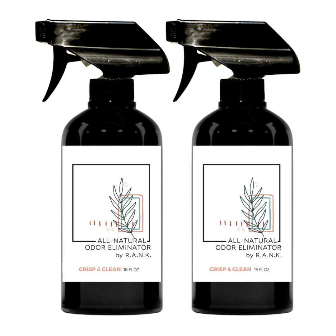 Double Pack RANK Natural Odor Eliminating Spray