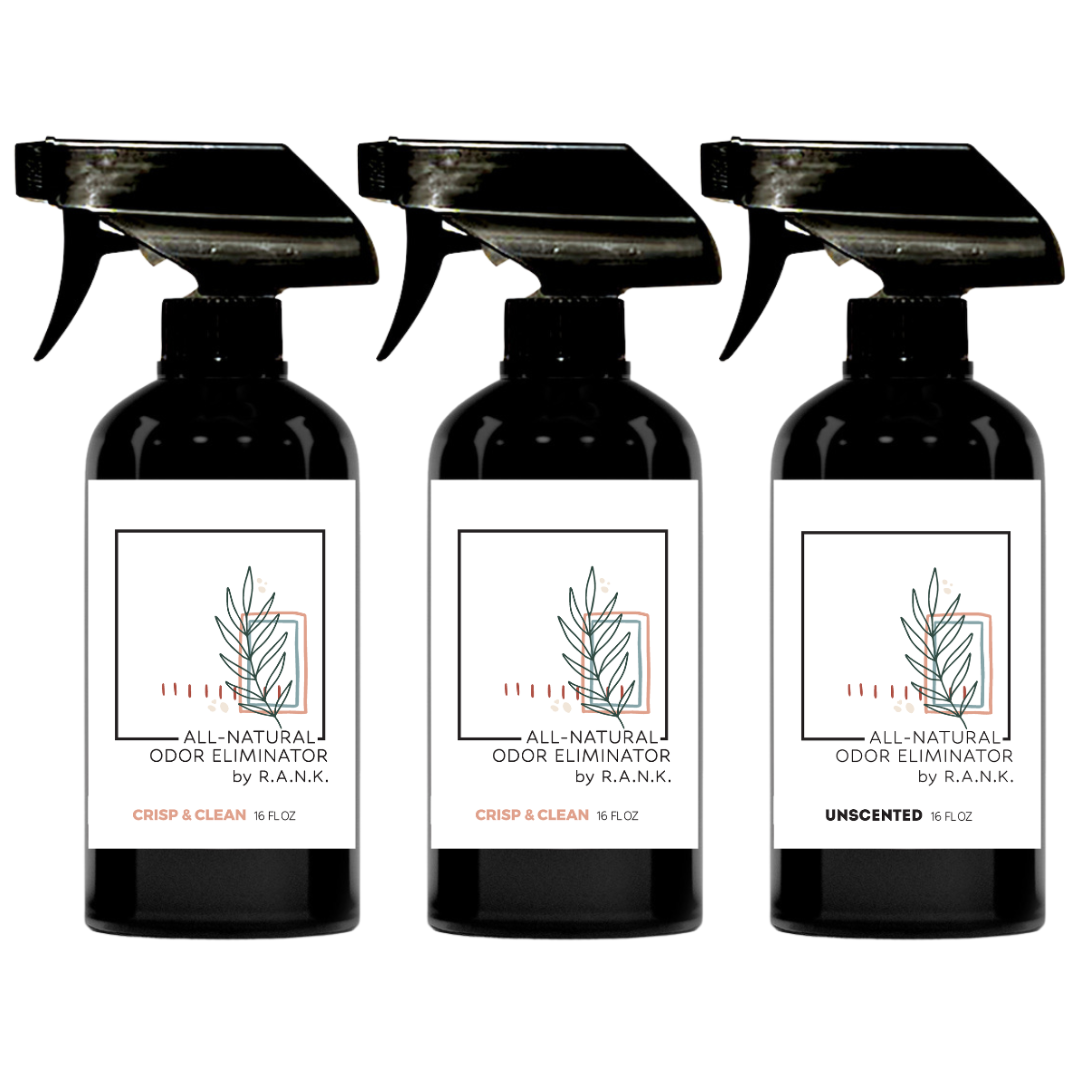 Buy 2 Get 1 Free RANK Natural Odor Eliminating Spray 16 oz