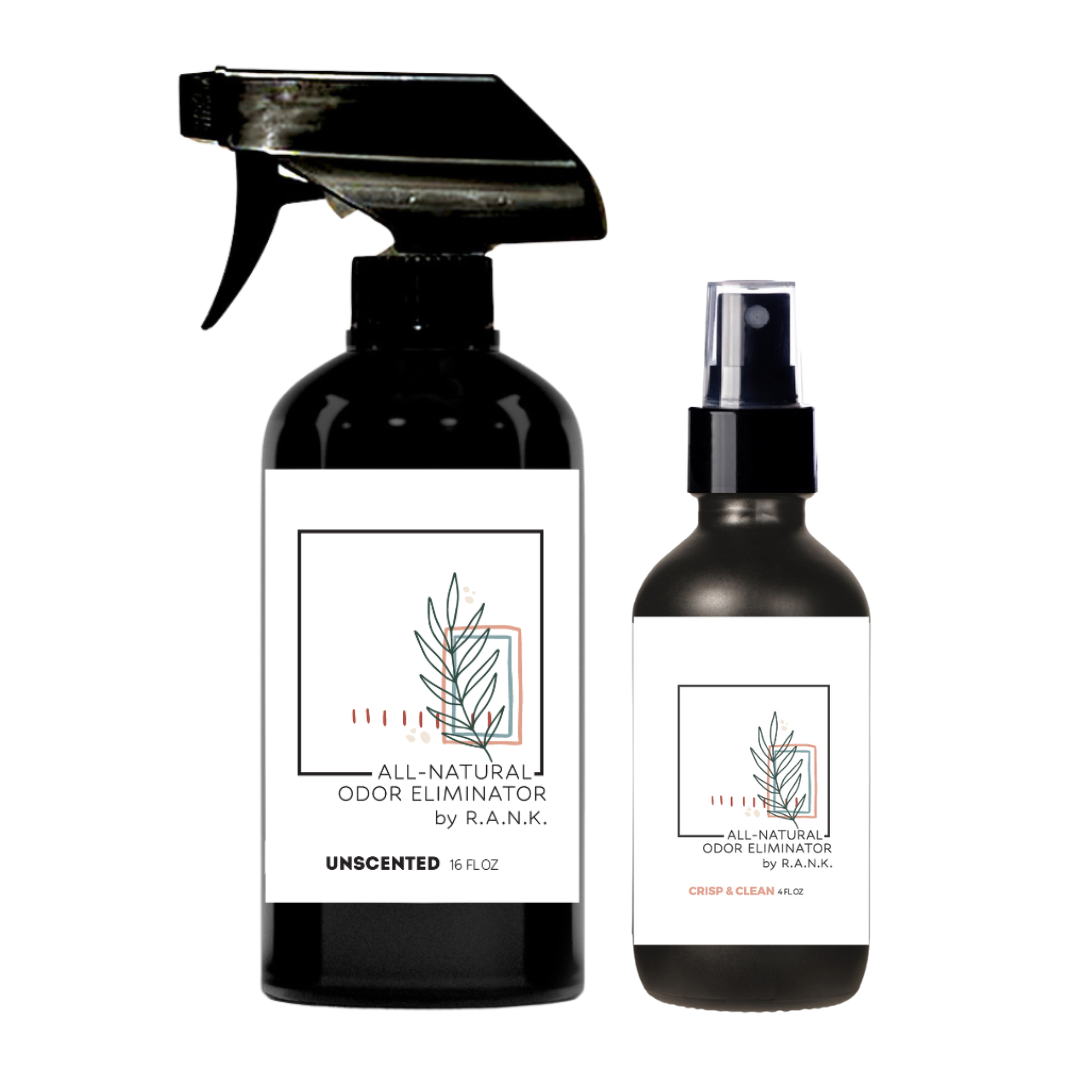 Twin Pack RANK Natural Odor Eliminating Spray