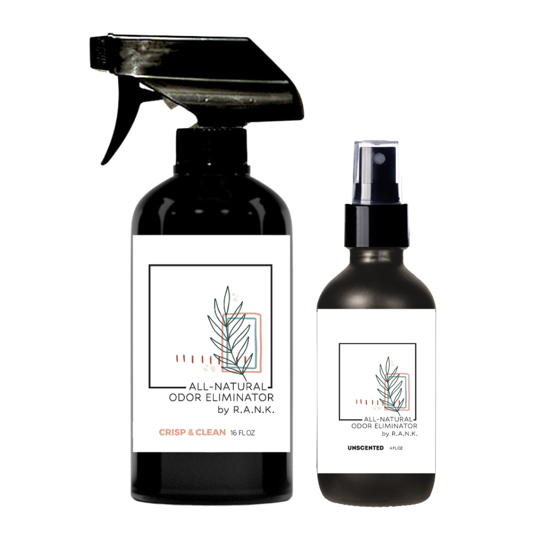 Twin Pack RANK Natural Odor Eliminating Spray